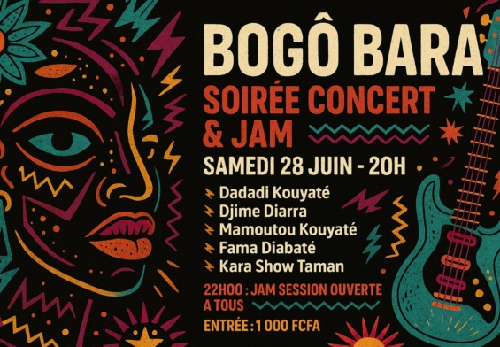 Vivez un week-end culturel au LAC de Lassa les 28 et 29 juin 2025 : exposition-vente, ateliers artisanaux, concert et jam session. Entrée ouverte à tous.