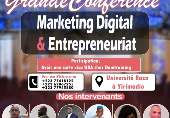 Conférence Marketing Digital & Entrepreneuriat