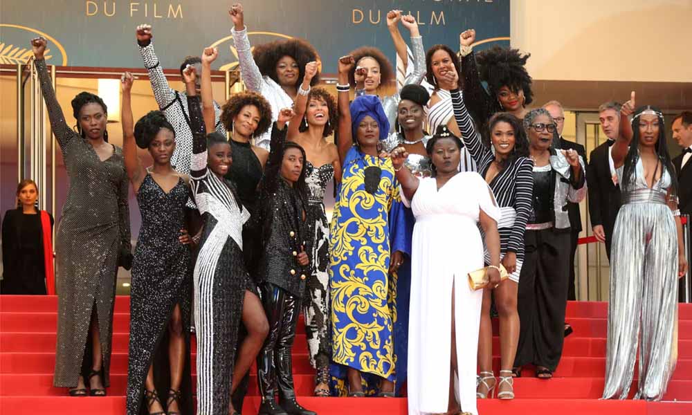 Seize actrices noires et métisses montent les marches de Cannes pour dénoncer les clichés racistes du cinéma